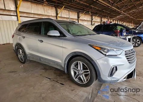 2017 Hyundai Santa Fe Se Ultimate from USA, damaged, VIN KM8SR4HF3HU227570